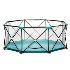 Extra Large Portable Baby Play Yard w/ 8-Panel Indoor Outdoor Playpen Easy Fold