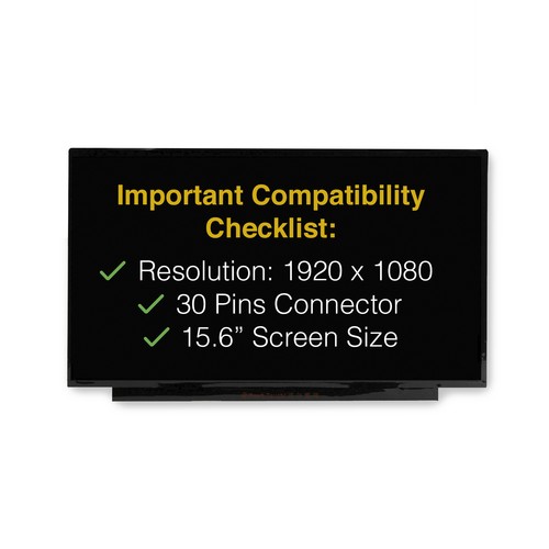 Lenovo IDEAPAD 3 15ITL6 MODEL 82MD écran de remplacement 30 broches écran LCD LED - Photo 3/7