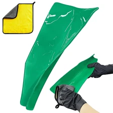 Foldable Flex Funnel, Oil Drain Funnels for Oil Change, Form a Funnel for Oil Dr