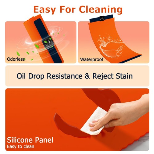 Electric Food Warming Mat, Fast Heating Portable Warming Trays with 4 Hours T... - Picture 7 of 8