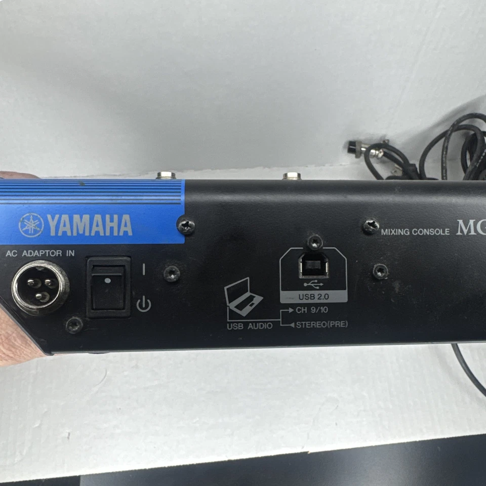 Yahama MG10XU 10 Channel Mixer, USB, With Power Supply, Tested And Working. - Image 4 of 4