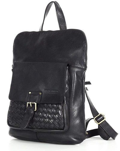 Medium Italian Leather Backpack Purse 2in1 Ruksak Women Handmade Convertible Bag - Picture 8 of 13