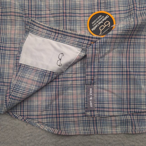 Ariat Rebar Work Shirt Mens XL Plaid Snap Western Stretch Built To Last - Picture 7 of 11
