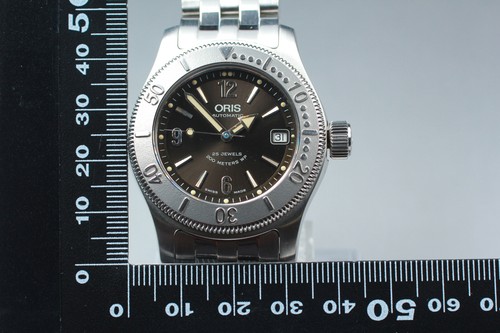 Oris Big Crown Diver 7502 SS Automatic Date Sapphire Crystal Watch [Box Damaged] - Picture 11 of 16