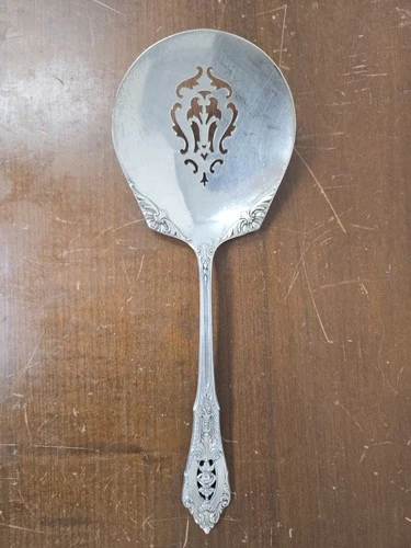 Wallace Rose Point Sterling Silver Tomato Server Spoon