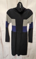 Adrianna Papell Women's Size S Black Knit Dress