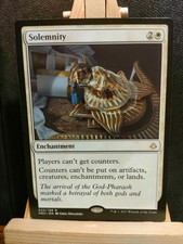 Solemnity - Hour of Devastation - Rare - NM to LP (see pics) MTG