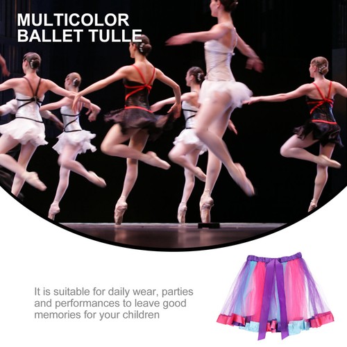 1Pc Layered Ballet Tulle Tutu Beautiful Tutu Skirt Performance Costume for Adult - Picture 9 of 12