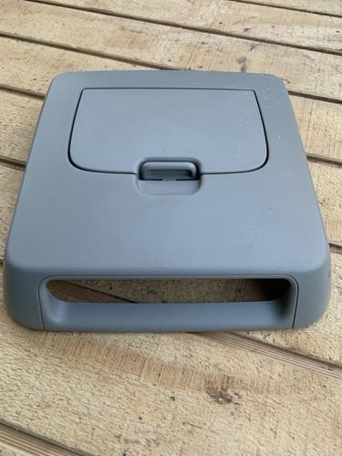 2004-2008 FORD F150 F250 Overhead Console Sunglasses Holder Storage Gray 04-08 - Picture 2 of 4