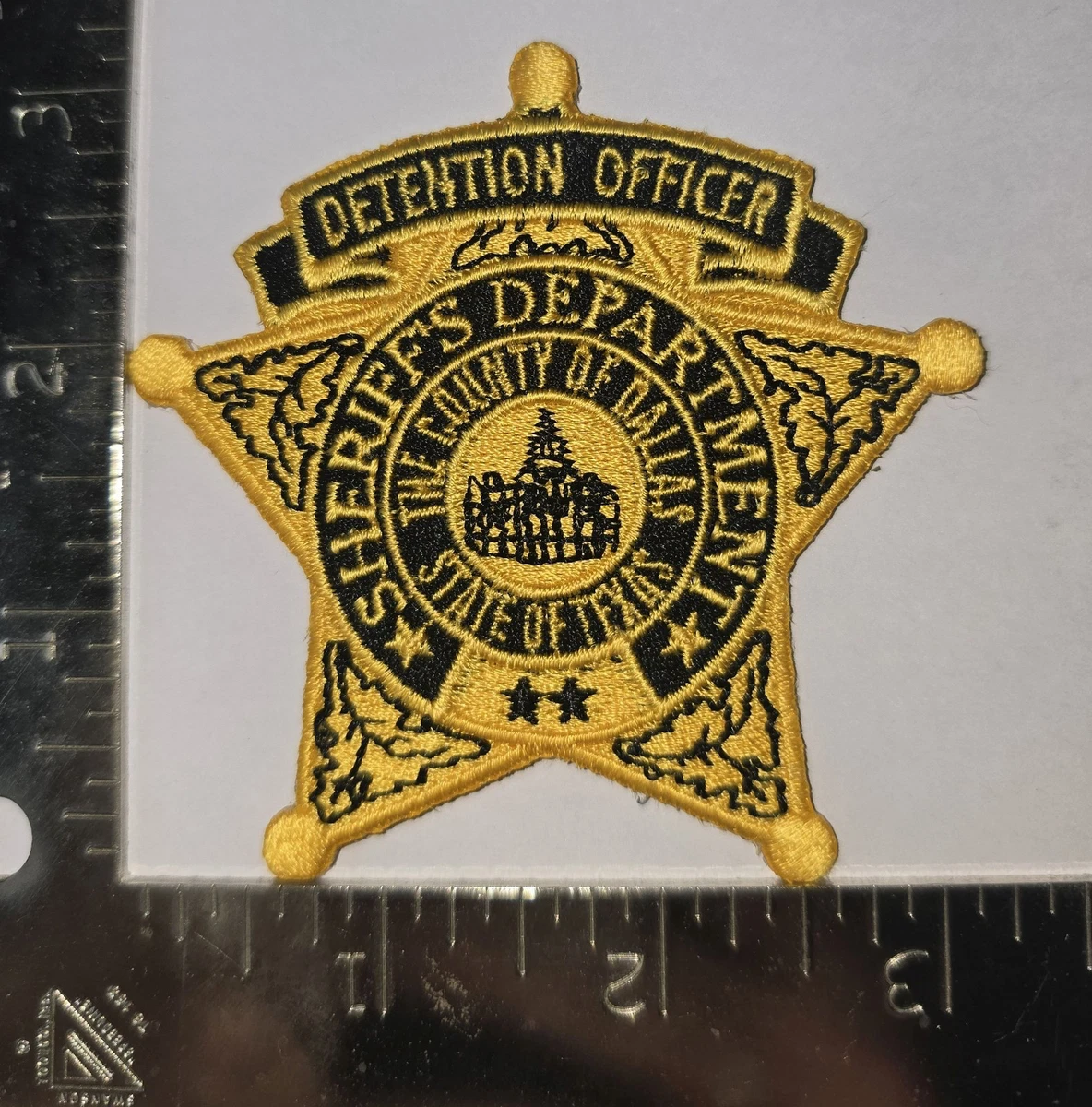 Dallas County Texas Sheriff's Dept Patch – Detention Officer Star