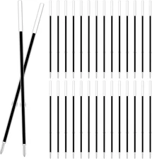 30 Piece Ballpoint Refills 1 mm Medium Point Tip Retractable Pen... 