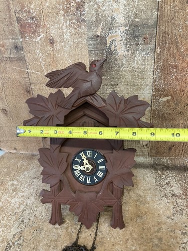 Vintage Regula 25 Germany Holz Kuckucksuhr - Bild 6 von 17