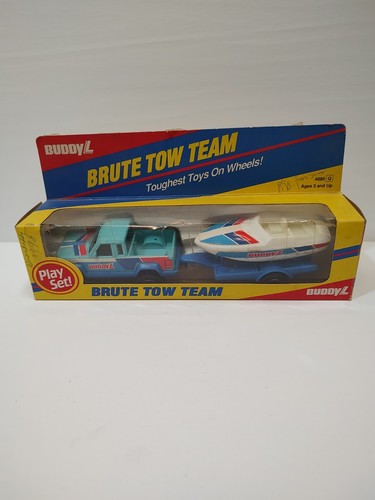 Buddy L Brute Tow Team (1989) Ford F-150 Towing Boat - Picture 7 of 7
