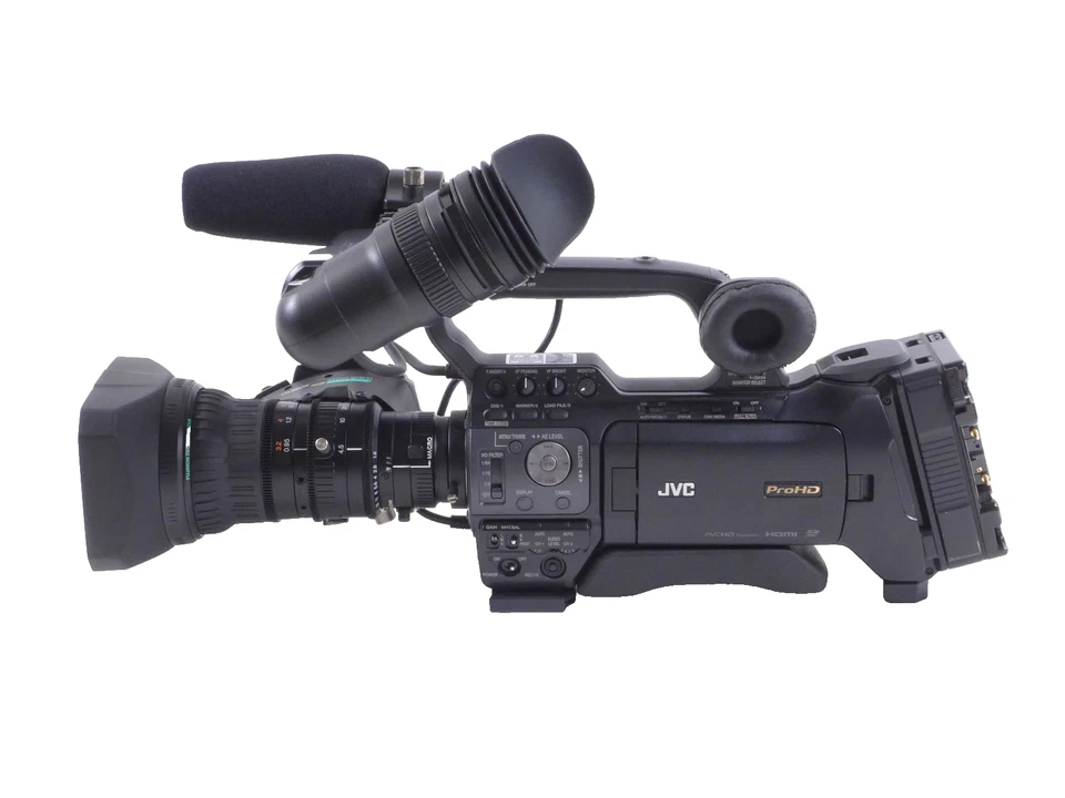 JVC GY-HM850U ProHD Camera Video Camcorder w/ Fujinon 17x HD Lens - Image 4 of 4