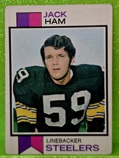 1973 🏈 Topps, Jack Ham, #115, RC, Pittsburgh Steelers, LB, Free Shipping 