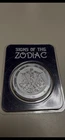 1 oz 999 Fine Silver Round Tokelau 5 Dollars 2022 Zodiac Series Libra In Capsule