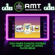 Jalen McMillan Tampa Bay Buccaneers 2024 Panini Flawless 2X Case 4X Box Break #2
