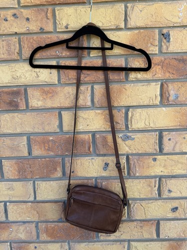 Women's Evity Genuine Leather Hand Shoulder Bag Brown Travel Pack - Picture 7 of 8