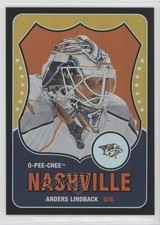 2010 O-Pee-Chee Marquee Rookies Black Rainbow Retro Anders Lindback Rookie RC