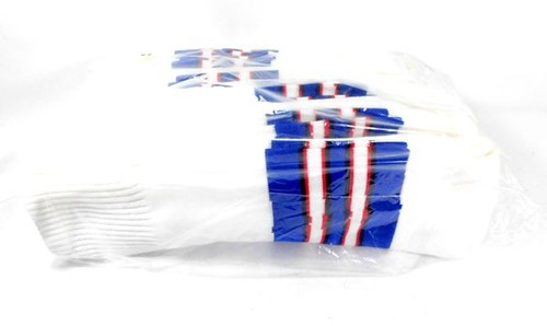6-pack Buffalo Bills TI Linebacker Throwback Game Socks AWAY Size 6'3 to 6'5"