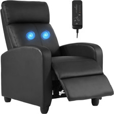 Recliner Sofa Massage Chair Home Theater Seating with Lumbar Support and Padded