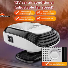 Car Winter Fast Heating 120W Electric Heated Fan Auto Windshield Defogging Heati