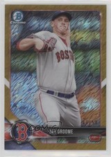 2018 Bowman Chrome Prospects Gold Shimmer Refractor 17/50 Jay Groome #BCP212 uk2