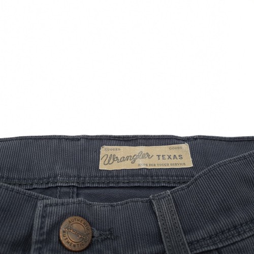 Vintage Wrangler Jeans Texas Corduroy Men Straight Qk5 Size W30 L34 - Picture 5 of 8