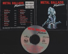 METAL BALLADS PLATINUM 1992 - HELLOWEEN- WINGER-SKID ROW -DEEP PURPLE- CD © 1992