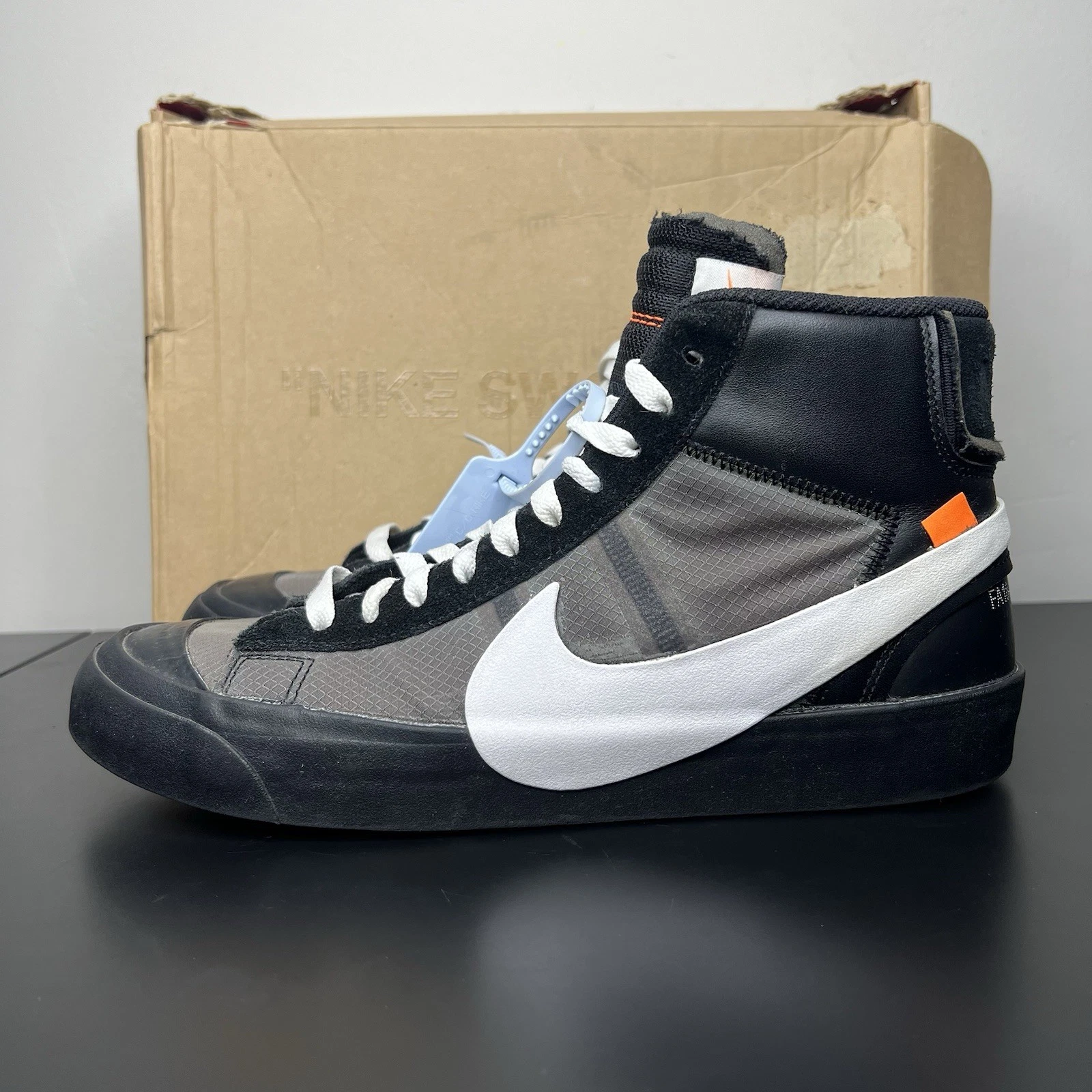 OFF WHITE X NIKE Taglia 9 Nike Off White x Blazer Mid Grim Reapers