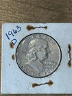 1963 D Franklin Half Dollar XF