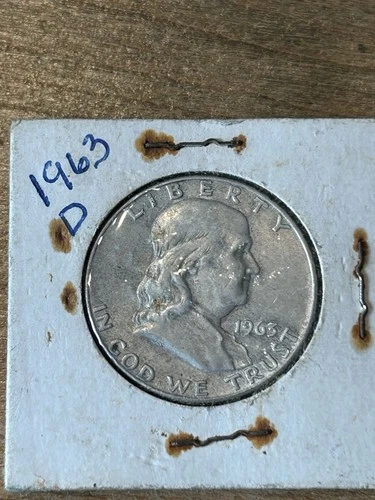 1963 D Franklin Half Dollar XF