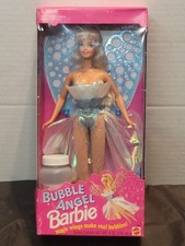 1994 RARE Bubble Angel Barbie Magic Wings - Makes Real Bubble - BRAND NEW SEALED