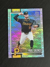 2026 Topps Series 1 Celebration Paul Skenes Opening Day Foil Pirates Card #100