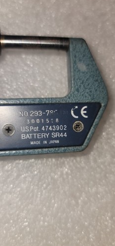 MITUTOYO DIGITAL MICROMETER, 293-765-30, 0-1", 0.00005" - Picture 5 of 8