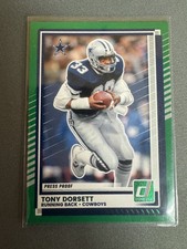 2025 Panini Donruss - Tony Dorsett #74 Press Proof Green