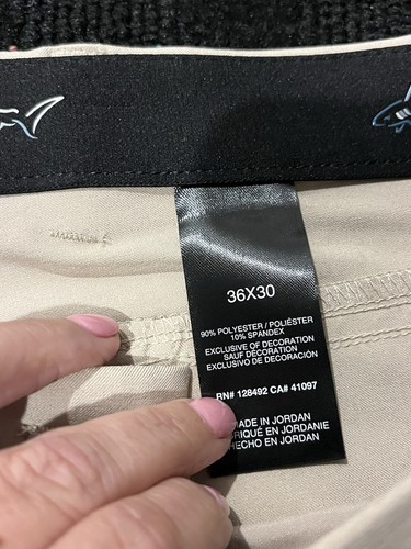 Greg Norman Men's Ultimate 5 Pocket Stretch Pant Khaki 36W x 30L NWT - Picture 4 of 8