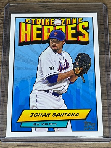 2024 Topps Japan Edition Johan Santana Strike Zone Heroes #SZH-11 Mets