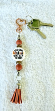   Pet All The Dogs  Dog Handmade Beaded Keychain-Dog Lover Gift-Dog Mom Gift