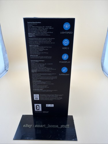 New Logitech G PRO X Superlight 2 Lightspeed Wireless Gaming Mouse, Lightweight - Picture 2 of 5