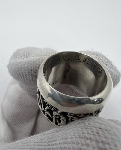 Authentic Chrome Hearts Dragon Band Ring Sterling Silver - Picture 7 of 7