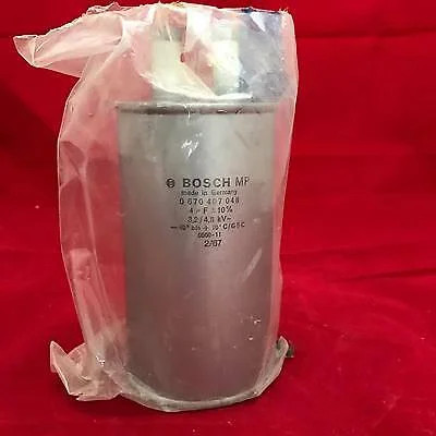 4uF 4.8kV Bosch Paper in oil Capacitor - Picture 1 of 2