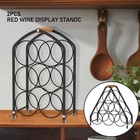 Countertop Wine Racks with Stylish Metal Frame for Home Wine Cabinet kiyCS