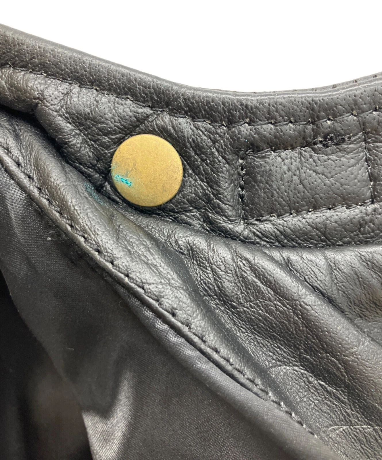 63 leathers Single Riders Jacket Men's Size XL Black - product detail image 6