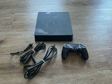 Sony PlayStation 4 Slim PS4 500 GB Black Console CUH-2115A Full Bundle