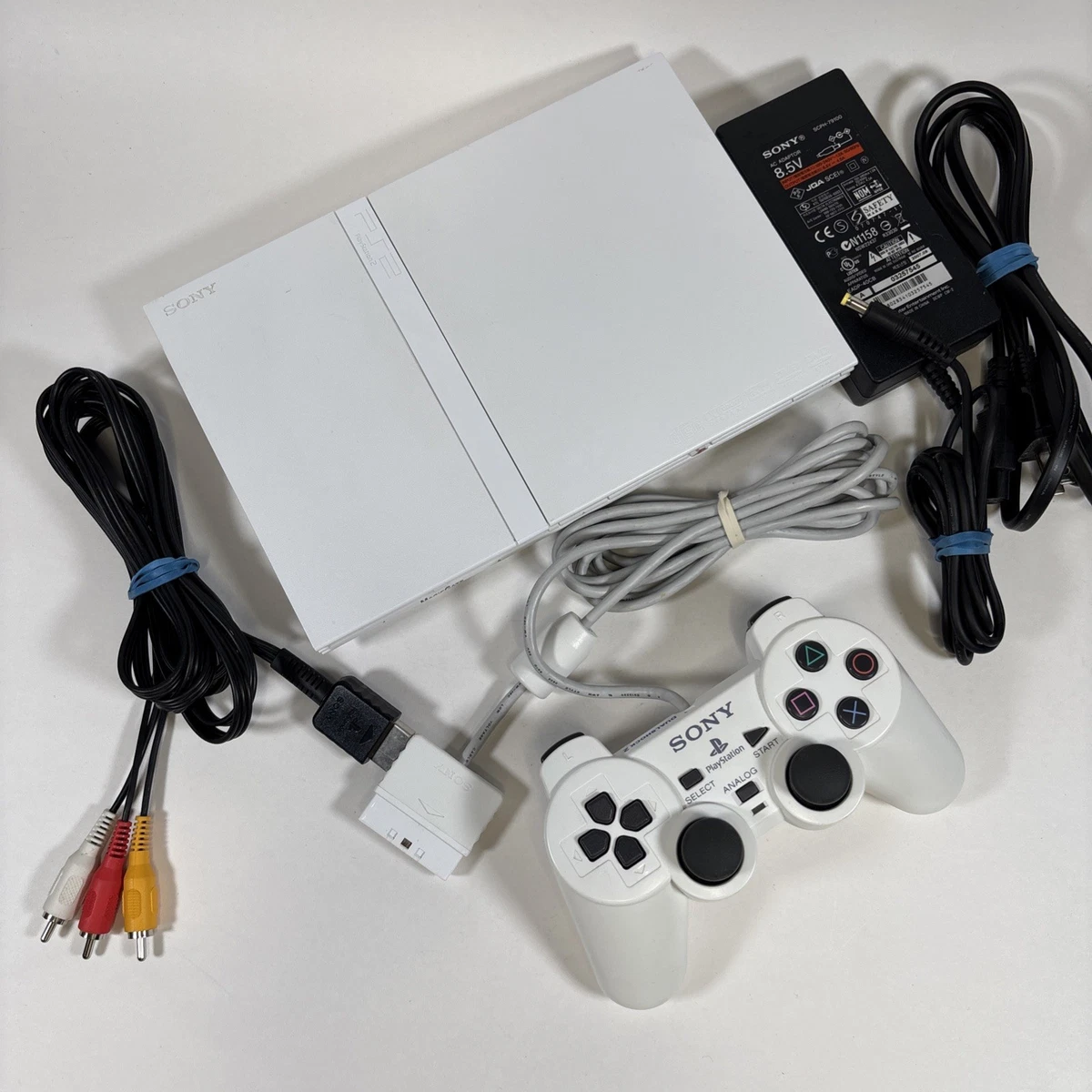 PlayStation 2 - Slim White Video Game Home Consoles for sale | eBay