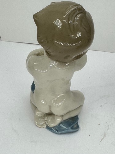 Lladro 3 Estatuillas 1998 España Bebés Baño Oración Porcelana #6407 #6496 #6411 - Imagen 4 de 17