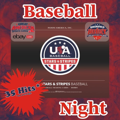 Serial # 0 - 2025 Stars & Stripes Baseball - 5 Hobby Box Break 🔥⚾