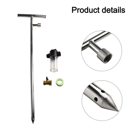 Stainless Steel Tool for Deep Watering and Fertilizing Bushes and Shrubs - Picture 6 of 24