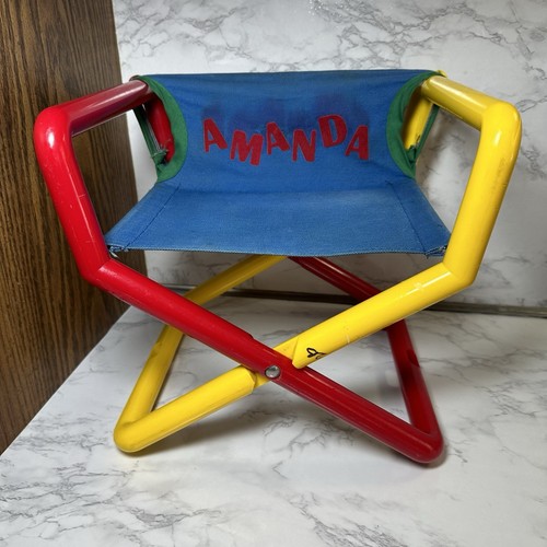 VTG Tyke Hike Original Junior Canvas Primary Director Chair By Tyke Corp X